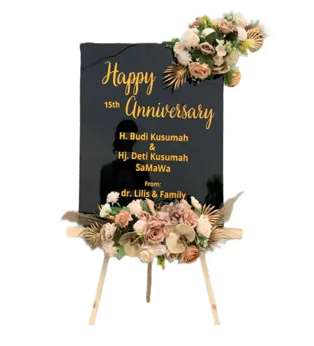 Papan Bunga Akrilik Taman Safari Bogor