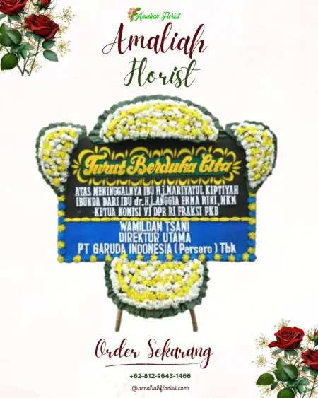 Papan Bunga Duka Taman Safari Bogor